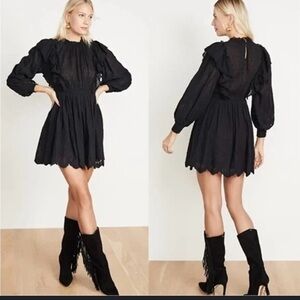 Ulla Johnson Elegant Black Women's Dress